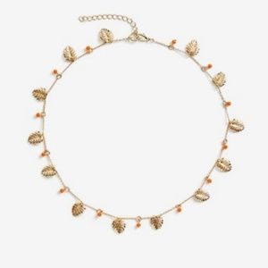 Leaf Charm Necklace